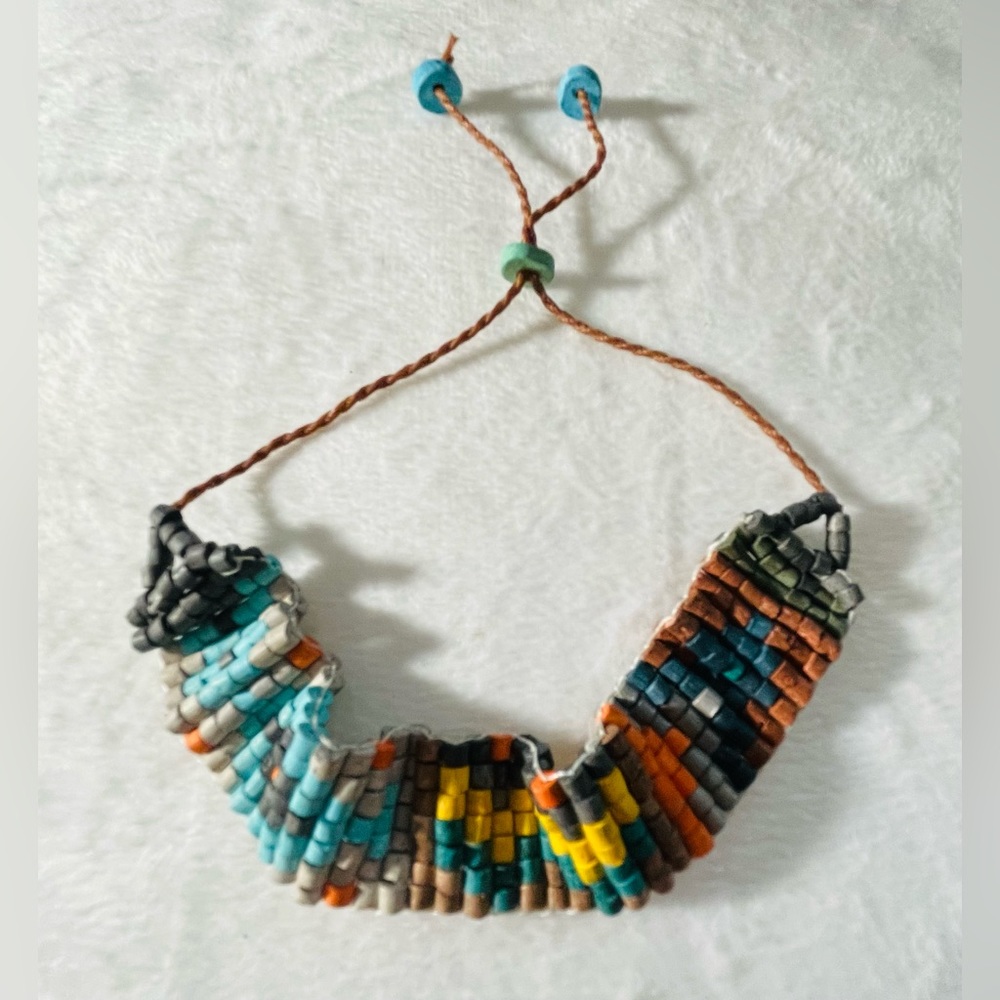 Brand New Threaded Beaded Bracelet